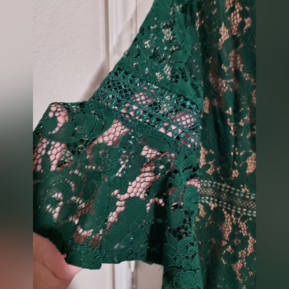 Amazing green dress